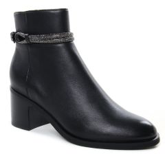 Chaussures femme hiver 2022 - boots talon Mamzelle noir