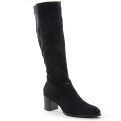 bottes-stretch noir: même style de chaussures en ligne pour femmes que les Les Tropéziennes
