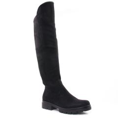 Chaussures femme hiver 2022 - bottes cuissardes tamaris noir