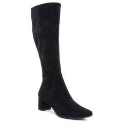 bottes-stretch noir: même style de chaussures en ligne pour femmes que les Marco Tozzi