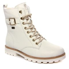 Remonte D8475-80 White : chaussures dans la même tendance femme (bottines-a-lacets blanc creme) et disponibles à la vente en ligne 