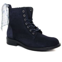 bottines-a-lacets bleu marine: même style de chaussures en ligne pour femmes que les Marco Tozzi