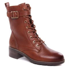Tamaris 25270 Cognac : chaussures dans la même tendance femme (bottines-a-lacets marron) et disponibles à la vente en ligne 