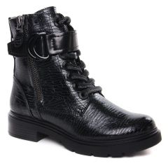 bottines-a-lacets noir: même style de chaussures en ligne pour femmes que les Marco Tozzi