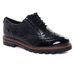 Marco Tozzi 23700 Black Str Comb : chaussures dans la même tendance femme (derbys noir) et disponibles à la vente en ligne 