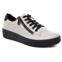 Rieker M6404-80 Off White-Schwarz : chaussures dans la même tendance femme (tennis blanc ivoire) et disponibles à la vente en ligne 