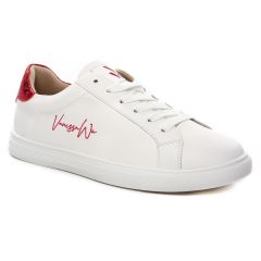 tennis blanc rouge: même style de chaussures en ligne pour femmes que les Semerdjian Smr23