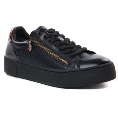 Tamaris 23313 Black Copper : chaussures dans la même tendance femme (tennis noir) et disponibles à la vente en ligne 