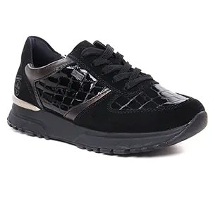 baskets-mode noir: même style de chaussures en ligne pour femmes que les Remonte