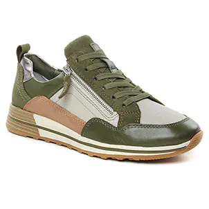 Tamaris 23724 Olive Comb : chaussures dans la même tendance femme (baskets-mode vert) et disponibles à la vente en ligne 