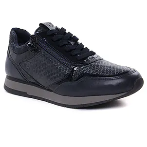 Tamaris 23603 Navy Comb : chaussures dans la même tendance femme (baskets-plateforme bleu marine) et disponibles à la vente en ligne 