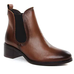 boots-chelsea marron même style de chaussures en ligne pour femmes que les  Vanessa Wu