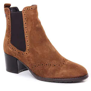 boots-chelsea marron même style de chaussures en ligne pour femmes que les  Rieker