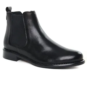 Scarlatine Co77545 B Noir Lisse : chaussures dans la même tendance femme (boots-chelsea noir) et disponibles à la vente en ligne 