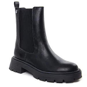 Vanessa Wu Bt2437 Noir : chaussures dans la même tendance femme (boots-chelsea noir) et disponibles à la vente en ligne 