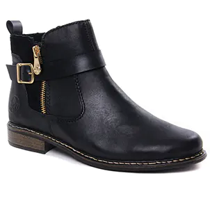 boots-jodhpur noir: même style de chaussures en ligne pour femmes que les Rieker