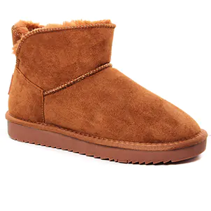boots-fourrees marron: même style de chaussures en ligne pour femmes que les Tamaris