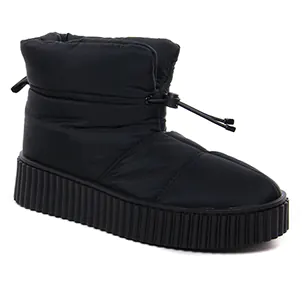 boots-fourrees noir même style de chaussures en ligne pour femmes que les  Vanessa Wu