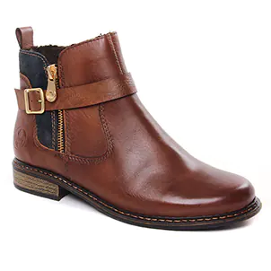 boots-jodhpur marron même style de chaussures en ligne pour femmes que les  Rieker