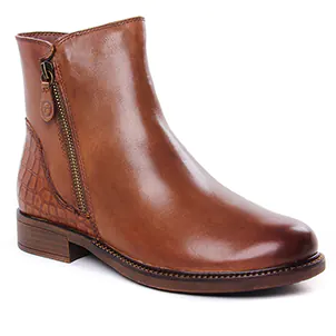 boots marron même style de chaussures en ligne pour femmes que les  Les Tropéziennes