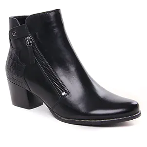 boots-talon noir même style de chaussures en ligne pour femmes que les  Fugitive