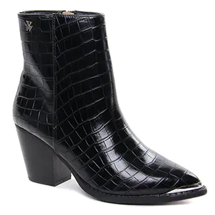 Chaussures femme hiver 2022 - boots talon Vanessa Wu noir