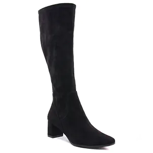 bottes-stretch noir même style de chaussures en ligne pour femmes que les  Les Tropéziennes