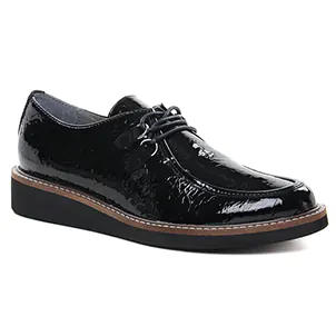 derbys-talons-compenses noir même style de chaussures en ligne pour femmes que les  Rieker
