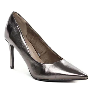 Chaussures femme hiver 2022 - escarpins tamaris gris platine