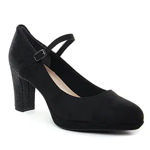 escarpins-brides noir même style de chaussures en ligne pour femmes que les  Tamaris