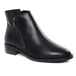 low-boots-confort noir: même style de chaussures en ligne pour femmes que les Rieker