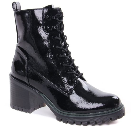 Bottines Et Boots Tamaris 25241 Black Patent, vue principale de la chaussure femme