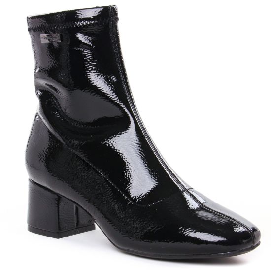 Bottines Et Boots Les Tropeziennes Daniela Noir Vernis, vue principale de la chaussure femme