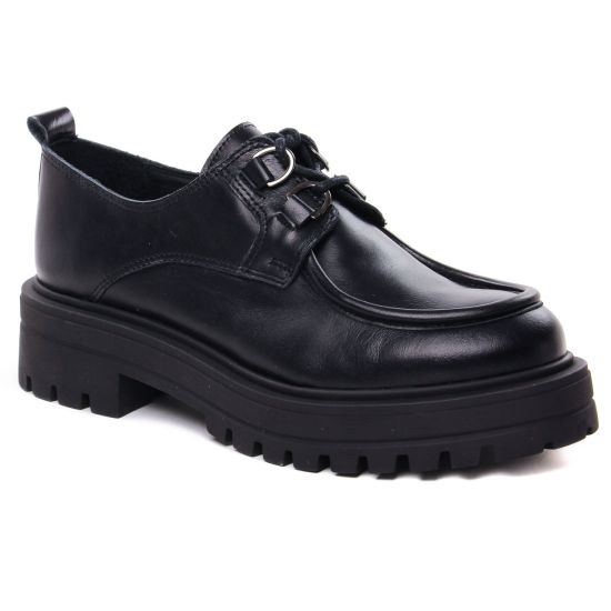 Chaussures À Lacets Scarlatine Co22272 B Noir, vue principale de la chaussure femme