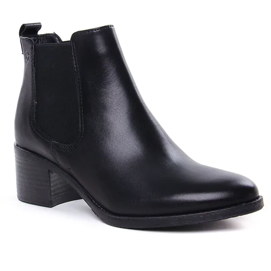 Bottines Et Boots Tamaris 25370 Black, vue principale de la chaussure femme