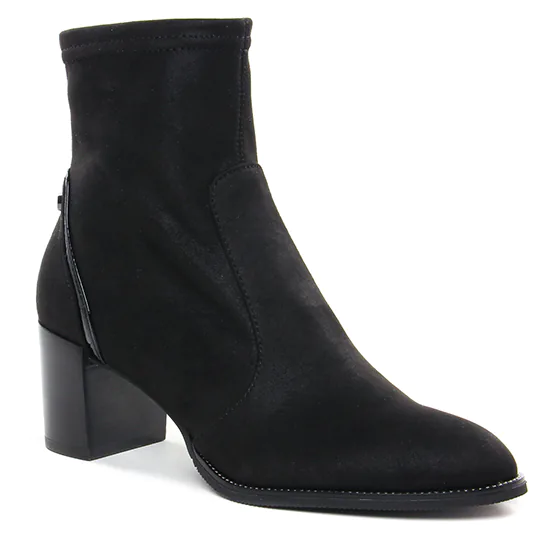 Bottines Et Boots Fugitive Gigolo Noir, vue principale de la chaussure femme