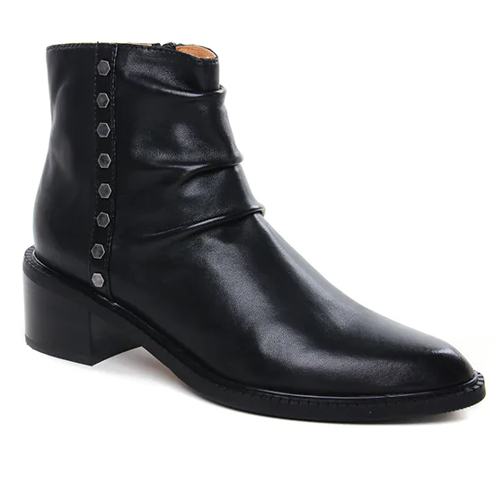 Bottines Et Boots Mamzelle Edra Noir, vue principale de la chaussure femme