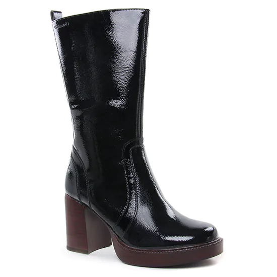 Bottines Et Boots Tamaris 25319 Black Patent, vue principale de la chaussure femme