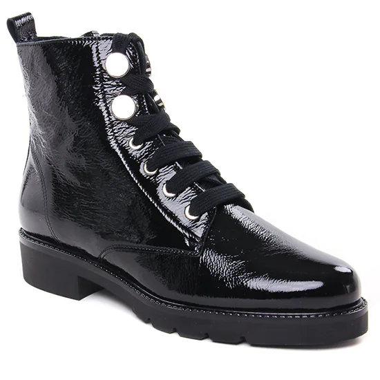 Bottines Et Boots Scarlatine Co77707 Ca Noir Naplack, vue principale de la chaussure femme