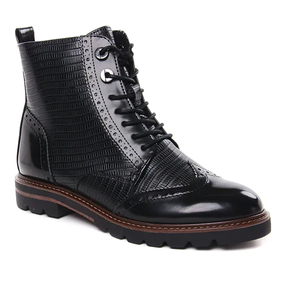 Bottines Et Boots Marco Tozzi 25213 Black Str Comb, vue principale de la chaussure femme