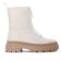 boots blanc beige mode femme automne hiver vue 2