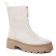 boots blanc beige mode femme automne hiver vue 1