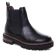 boots élastiquées noir mat mode femme automne hiver vue 1