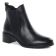 boots élastiquées noir mode femme automne hiver 2022 vue 1