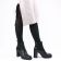 boots élastiquées noir mode femme automne hiver vue 8