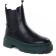 boots élastiquées noir vert mode femme automne hiver 2022 vue 1