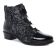 boots noir argent mode femme automne hiver 2022 vue 1
