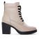 boots talon blanc ivoire mode femme automne hiver vue 2
