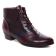 low boots bordeaux noir mode femme automne hiver vue 1