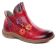 low boots rouge mode femme automne hiver 2022 vue 1